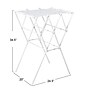 Household Essentials Collapsible Laundry Sorter, White (HE1118)~#|#~41057B4F-BDA8-4D29-956EC47F902B6C4C_sc7