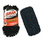 Libman Microfiber 18" Dust Mop Pad, Black, 6/Carton (0927)~#|#~41067D63-132A-4BE3-A06F534E175AD62C_sc7