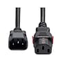 StarTech 10' C14 to Locking C13 Power Cable, Male to Female, Black (87L3-8A00-POWER-CORD) ~#|#~41084850-56ED-4DF3-8746B57343706EE1_sc7