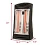 Black & Decker 1500-Watt Portable Infrared Electric Tower Heater, Black (BHTI06)~#|#~410AEBAE-26F3-4EBF-ABE1871D69371229_sc7