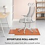 Anji Mountain Standard Bamboo Carpet & Hard Floor Chair Mat with Lip, 36" x 48", Walnut (AMB24052)~#|#~410D4B11-39F9-4D4B-837DFDF51DDA8935_sc7