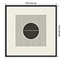 Amanti Art Paper Object No 5 by The MIUUS STUDIO Wood Framed Wall Art Print, 33" x 33" (A42675549502)~#|#~410DAB76-22C3-4A83-87E1AF791D0B85C9_sc7