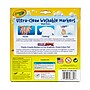 Crayola Ultra-Clean Washable Markers, Broad Tip, Assorted Colors, 10/Pack (58-7855)~#|#~410DD020-D042-4FBE-973D0984D1897DC6_sc7