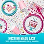 Say Hooray! Floral Cake Birthday Props, Multicolored, 49/Pack (DTC0065E2A)~#|#~4110E735-ACAD-412D-AC734EAD8316C560_sc7