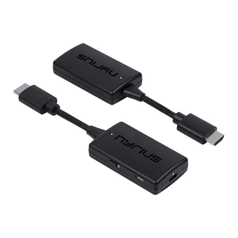 Nyrius Orion Prime Wireless HDMI-to-HDMI Transmitter & Receiver, Black (TDD20) image 1