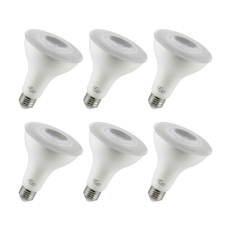 Viribright 10-Watts Warm White LED Floodlight Bulb, 6/Box (450152-ES) image 1