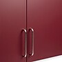Viva Comfort 24'' H x 36" L Wood Wall-Mounted Medical Cabinet, 2-Doors, Claret (902WALL36GRYCL)~#|#~4115BFF3-B40F-4E7D-8D65175F7029F193_sc7