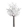 Nearly Natural 30-in Artificial Flocked Berry Arrangement in Cylinder Chrome Vase (A2199)~#|#~4117C922-0132-471F-B39CF58C2042800C_sc7