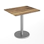 Flash Furniture TopGuard Rectangle Wood Restaurant Dining Table and Base, 30" x 24", Natural/Silver Base (ST2430NATTR18S)~#|#~411EF559-1216-477E-B9ACEAD22E226B10_sc7