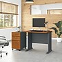 Bush Business Furniture Cubix 36W Desk with Mobile File Cabinet, Natural Cherry/Slate (SRA024NCSU)~#|#~4123874D-547C-4DF8-8576FE76C012FF99_sc7