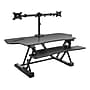 Mount-It! 47"W Electric Adjustable Standing Desk Converter with Dual Monitor Mount and USB Charging Port, Black (MI-8054)~#|#~4124A413-5236-4C1C-A63D860FF864FF96_sc7