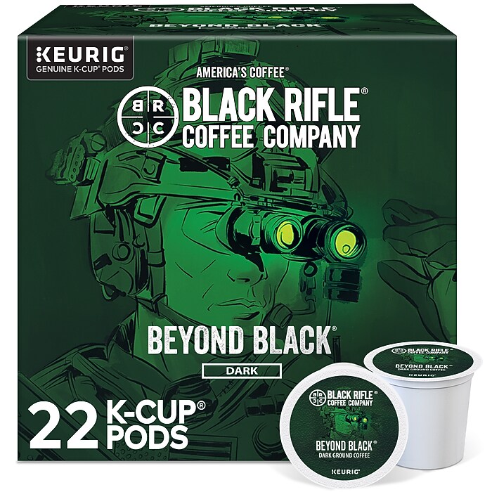 Beyond Black Coffee K-Cups, 22/Box