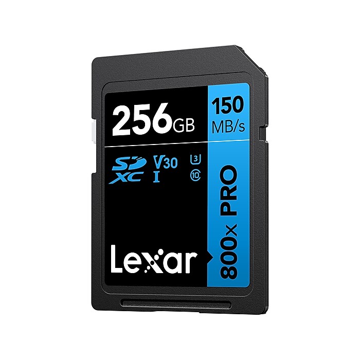 Lexar High-Performance 800x PRO BLUE Series 256GB SDXC Memory Card