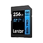 Lexar High-Performance 800x PRO BLUE Series 256GB SDXC Memory Card, Class 10, UHS-I, V30 (LSD0800P256G-BNNNU)~#|#~41297C91-9554-4A32-B60AAD4B0615C544_sc7