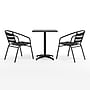 Flash Furniture Lila Indoor-Outdoor Table Set, 23.5'' Black, 3-Piece/Set (THAL24SQ017BK2)~#|#~4129ECDC-CC46-4C11-92F5FF55707832A2_sc7