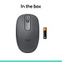 Logitech M196 Wireless Ambidextrous Optical Bluetooth & USB Mouse, Graphite (910-007456)~#|#~412B81A3-61DD-4188-81F88A799FAB97EE_sc7