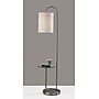 Adesso Amira 64"H Brushed Steel Floor Lamp with Drum Shade (4062-22)~#|#~413056F2-9FAE-4EED-96A671AD2E79F951_sc7