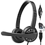 Delton 12Y Noise-Canceling Stereo On-Ear Headset, USB Type-A (DWH12YAC)~#|#~4130AFD1-A1BF-4BFD-8DDE2FFF052322D8_sc7