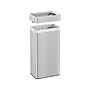 HLS Commercial Stainless Steel Trash Can with Open Lid, 21-Gallon, Silver (HLS21UOT)~#|#~4130BEF0-EAD1-40B9-9B233B2FD194F686_sc7