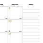 2026 Blueline Classic Gold 22" x 17" Monthly Desk Pad Calendar, Classic Gold (C199003)~#|#~4132B219-0AFB-4741-870EE049CE9D5040_sc7