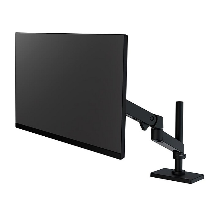 Ergotron LX Pro Adjustable Desk Monitor Arm, Tall Pole, Up to 34
