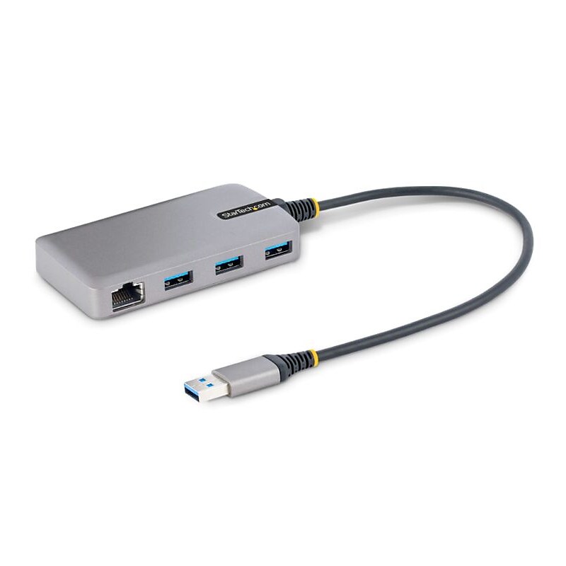 StarTech 4-Port USB 3.0 Hub, Gray (5G3AGBB-USB-A-HUB) image 1