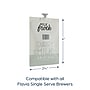 Alterra Flavia Real Milk Froth Freshpacks, Original Whole Milk, 0.46 oz., 72/Carton (MDR12475)~#|#~413E8BDA-233D-47D4-91825DC2D996B63F_sc7