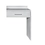 Viva Comfort 36'' H x 72" W Medical Cabinet with Left Sink and 24" W Right Side Desk, 6 Doors, 3 Drawers (90272-LS-GRY-AO)~#|#~413EC406-E7D9-4535-8B353E7DDC8527B4_sc7