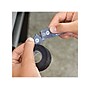 Wrap-It Storage Self-Gripping Perforated Roll, 12' x 0.75", Black (400-12x75PBL)~#|#~4144E8E3-FDF7-46B1-85876A3E7F6572DF_sc7