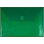 JAM Paper Premium Plastic Document File, Legal, Green, 3/Pack (235827783X3)~#|#~41473A75-37ED-4106-B280153477CBC851_sc7