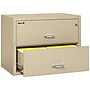 FireKing 1 Hour Fire Resistant Classic 2-Drawer Lateral File Cabinet, Letter/Legal, Parchment, 37.5"W, Dock to Dock~#|#~414833DE-A7FA-4336-BA90E6BFD01A12B1_sc7