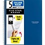 Five Star 5-Subject Subject Notebooks, 8.5" x 11", College Ruled, 200 Sheets (06112/06208)~#|#~41554B87-B068-4397-BFF562B19D78E85B_sc7