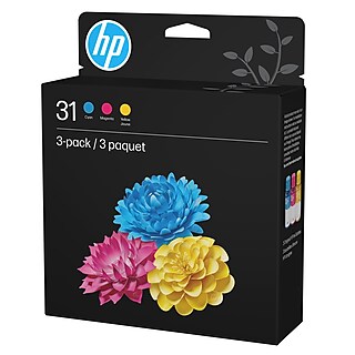 HP 31 Cyan Standard Yield Ink Cartridge Refill, Prints Up to