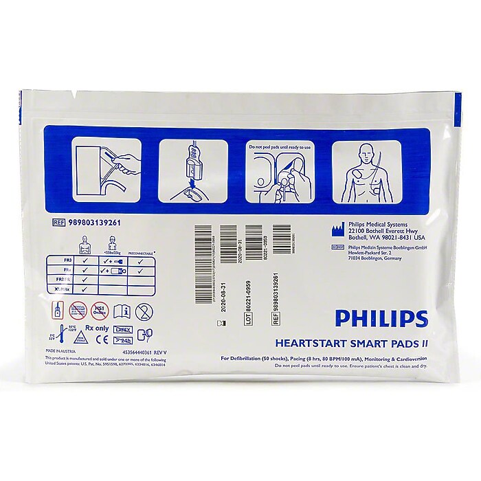 Philips HeartStart FRx SMART Pads II Multifunction Defibrillator