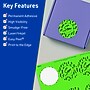 Avery Circle Multipurpose Labels, 2.75" Dia., Neon Green, 480/Box (94512)~#|#~416251E0-AB1D-4925-A7C28083C75DB89B_sc7