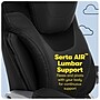 Serta Works Bryce Ergonomic Bonded Leather Swivel Executive Chair, Black (43807A)~#|#~416827C6-E0EF-42DA-956DEFF2308F2185_sc7