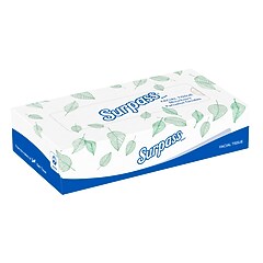 Surpass Facial Tissue, 2-Ply, 100 Sheets/Box, 30 Boxes/Pack (21340