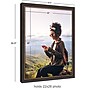 Amanti Art 22" x 28" Wood Picture Frame, Ashton Black (A42677344927)~#|#~41699BBC-4A99-4035-BBAAEA8D86D2D50B_sc7