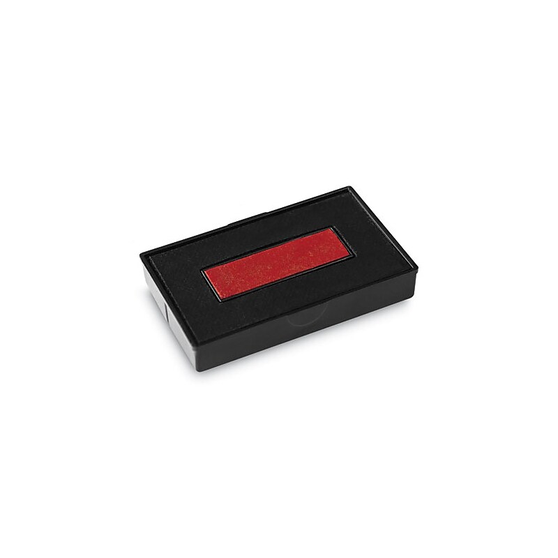 2000 PLUS Felt Stamp Pad, Blue and Red Ink (COS061797) image 1
