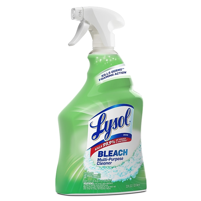 Lysol Multi-Purpose Cleaner Plus Bleach, Chlorine Scent, 32 oz