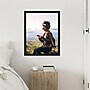 Amanti Art Avon Narrow 22" x 28" Polystyrene Picture Frames, Black Satin (A42678298211)~#|#~416D94D2-188B-485C-926FFA496D3513B7_sc7