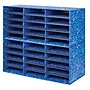 Bankers Box Classroom collection, 30-Compartment Literature Organizers, 28.5" x 12.375", Blue (3384401)~#|#~416E47C5-5471-4785-9B61B232E8B718B3_sc7