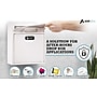 AdirOffice Steel Large Wall Mounted Interoffice Mailbox Drop Box, Combination Lock, White (631-04-WHI-KC)~#|#~416E8ACE-E4FA-49BA-9F4D765EB0657358_sc7