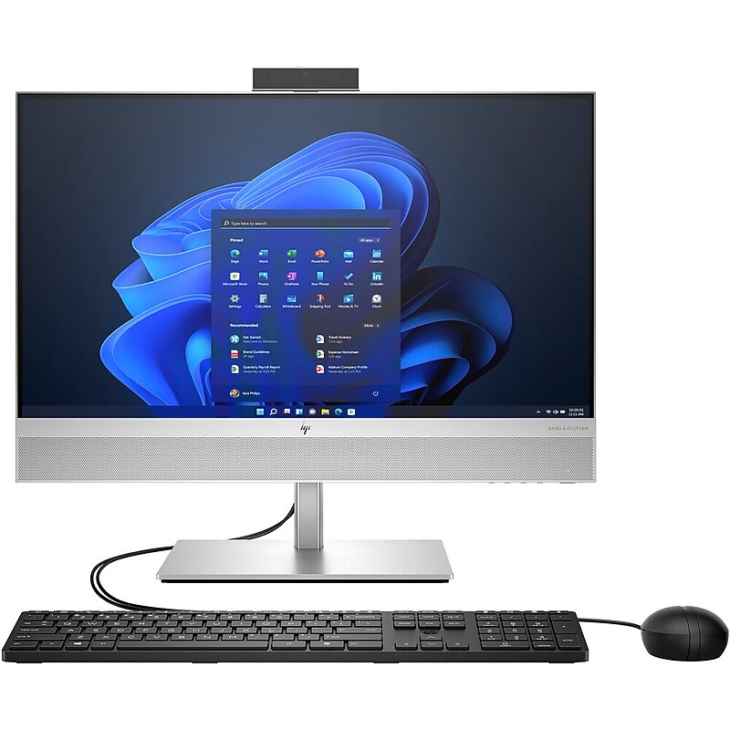 HP EliteOne 840 G9 All-in-One Desktop Computer, Intel Core i5-13500, 8GB RAM, 256GB SSD, Windows 11 Pro (89M83UT#ABA) image 1