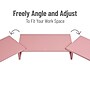 Mind Reader Adjustable Dual Monitor Stand, Up to 44 lbs., Pink (MDFMOND-PNK)~#|#~41793276-7F43-4285-8C6F138402E7A4E9_sc7