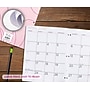 2027-2028 Overland Travelware 0.25" x 8.5" Calendar Year Monthly Standard Planner, Paperboard Cover, Pink (90697)~#|#~4186DC38-D184-4DBE-A6FD1ABD4C5D4BAD_sc7
