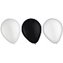Party City Color Mix Balloons 11" Latex, Black & White, 15/Pack (AM112124)~#|#~4187E500-7BC5-40CB-A6762CA885A4EACA_sc7