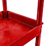 Luxor ENDURA 3-Shelf Utility Cart, Red (RDSTC111RD)~#|#~4188638B-9D71-4B42-A948B28BB05AB585_sc7
