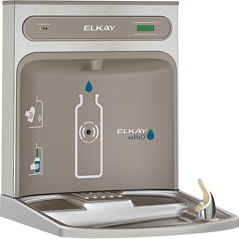 Elkay EZH2O Bottle Filling Station Retrofit Kit,  Stainless Steel (LZWSRK) image 1