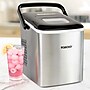 Igloo 26-Pound Automatic Self-Cleaning Portable Countertop Ice Maker Machine With Handle, Stainless Steel (IGLICEB26HNSS)~#|#~418B42DF-F3E7-44A3-A5290F77E3D1E7D5_sc7